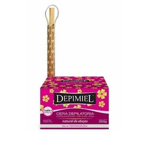 DEPIMIEL CERA EN LATA NATURAL CON ESTUCHE X 200 G.